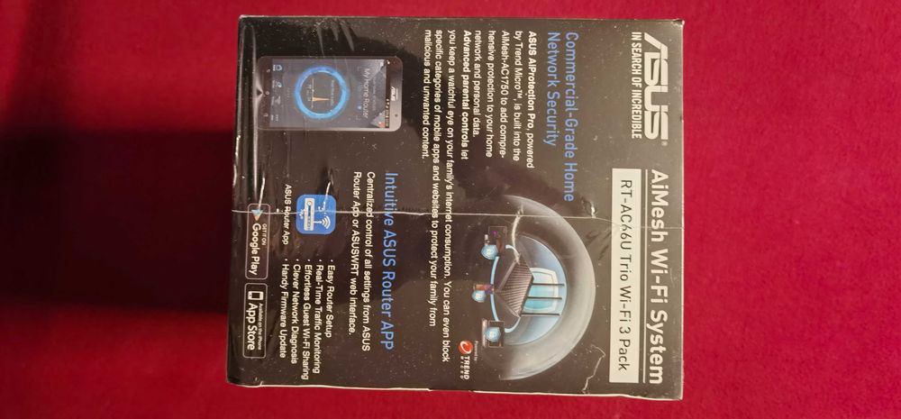 Чисто НОВ Asus Almech Trio Рутер RT-AC66U