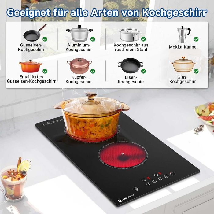 Котлон за вграждане/свободностоящ AMZCHEF,Гаранция,Безплатна доставка до офис на Еконт