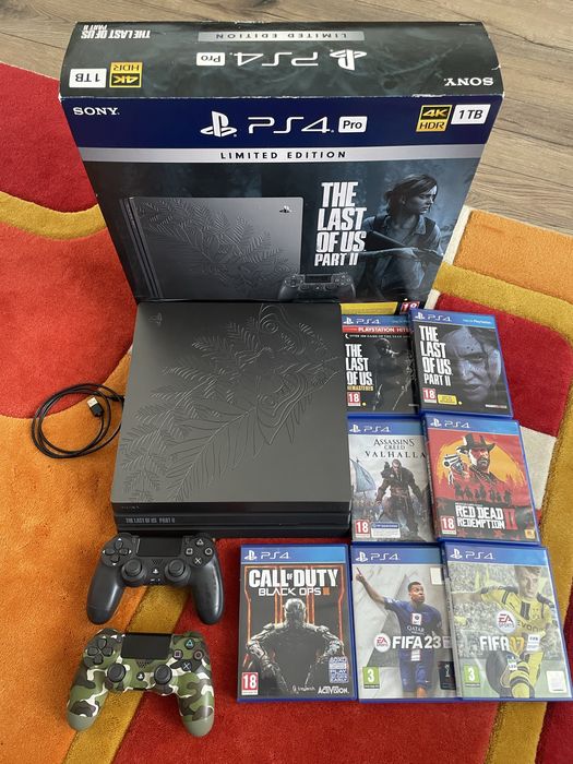 Playstation 4 Pro 1Tb Editie limitata , The las of us part II