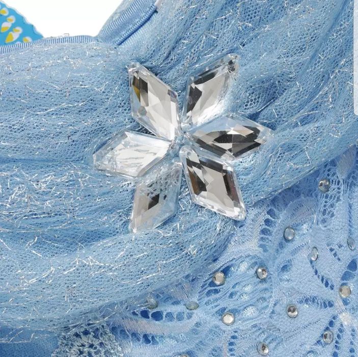 Приказна рокля на Пепеляшка и Ледената кралица+ПОДАРЪК Асесоари!!