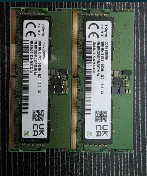 ddr5 для ноутбука
новая оперативка