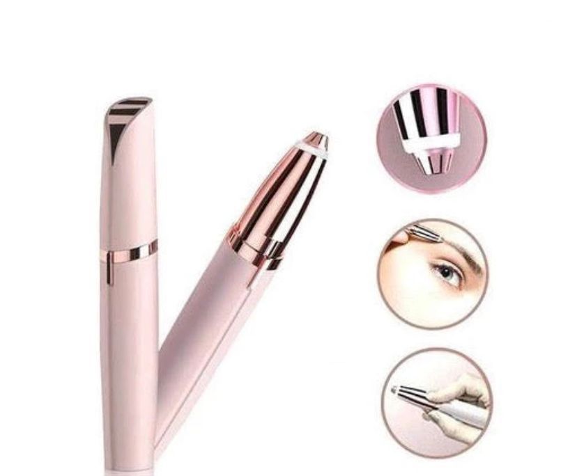 Mini epilator pentru sprancene, Flawless, design elegant si compact, p