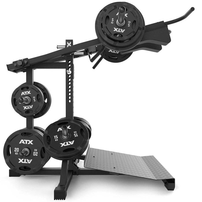 Раменна Преса Lever Arm / Комбиниран Фитнес Уред за Клек / Трапец / Viking Press