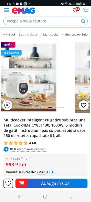 Multicooker inteligent Tefal