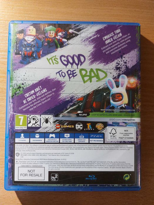 Видео игра LEGO DC Super-Villains (PS4) (PS5)