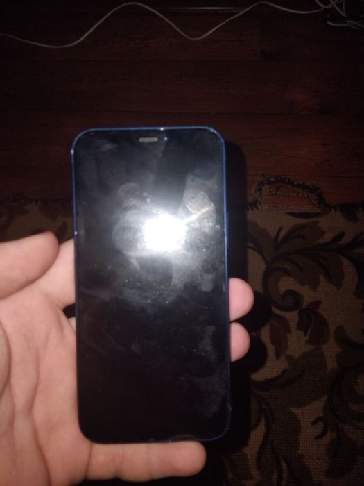 Айфон 12 мини синий