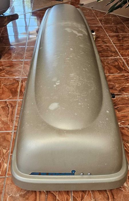 Cutie Portbagaj KAMEI Delphin 260 L (230 cm) - Ideală Lansete/Schiuri