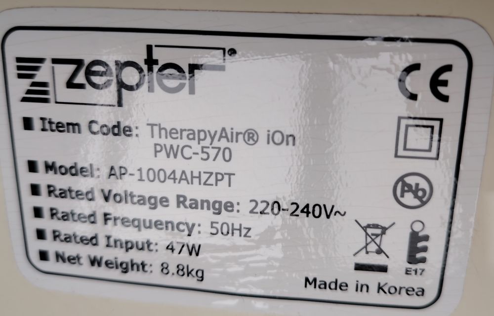 Очиститель воздуха Цептер,