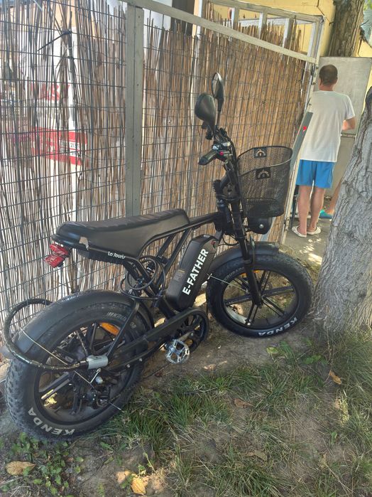 Електрически велосипед E-Father Fat Bike – пробег до 50 км