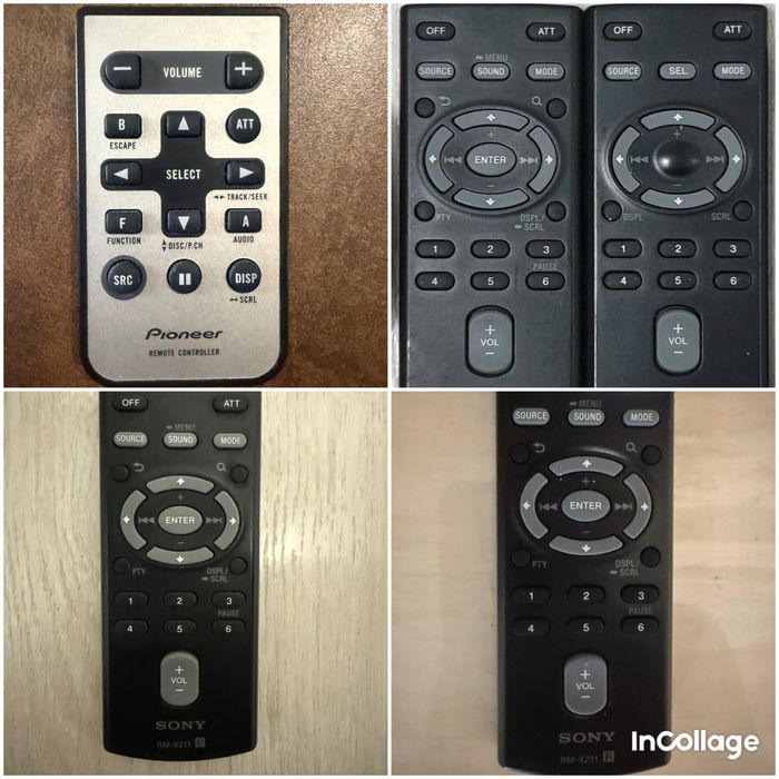 Дистанционни кар аудио PIONEER,SONY RM X 151