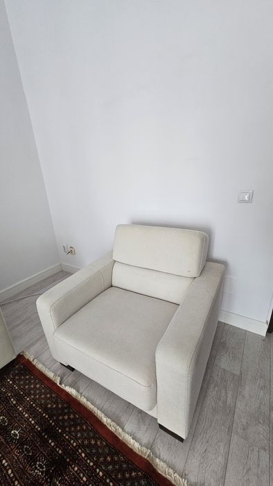 Fotoliu bej, calitate premium  ( 2 bucăți)