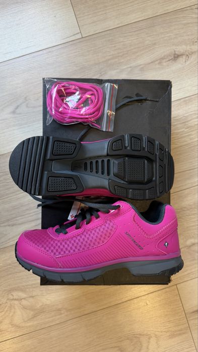 Дамски Specialized  MTB обувки 37 SPD женски детски розови колоездене