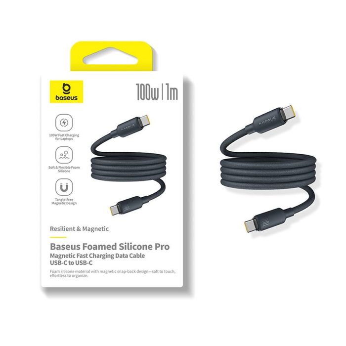 Baseus (оригинал) кабель для зарядки/переноса данных 100W с магнитом