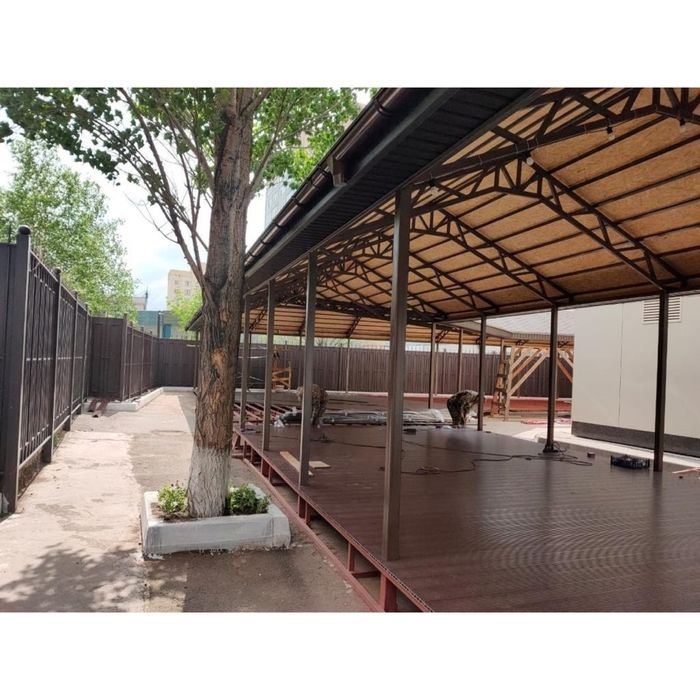 Террасная доска ДПК (декинг)