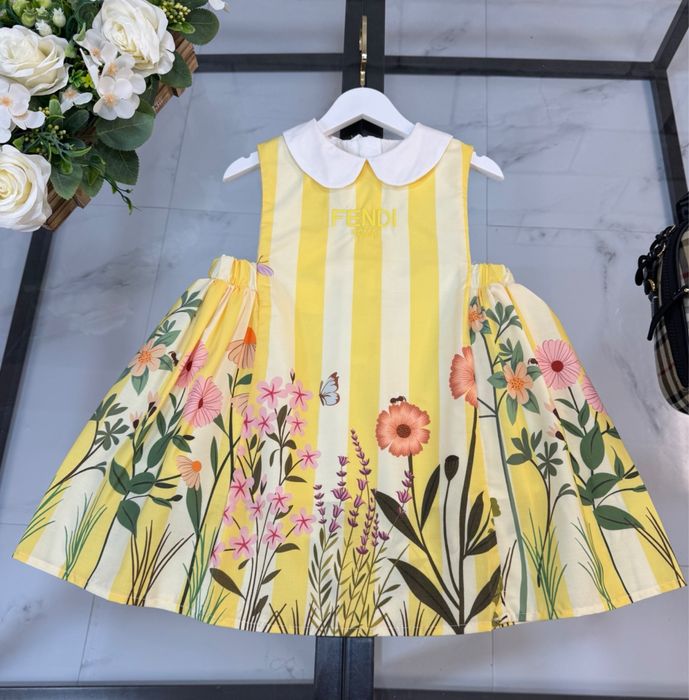 Последни размери. Детска рокля. Размери от 80 до 140