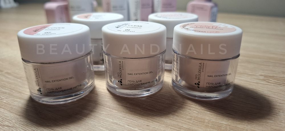 Изграждащ гел Nails Molekula Без ТПО! (Украйна)