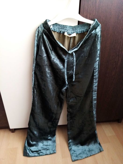 Pantaloni velur fete - Mango Girls 7-8 ani