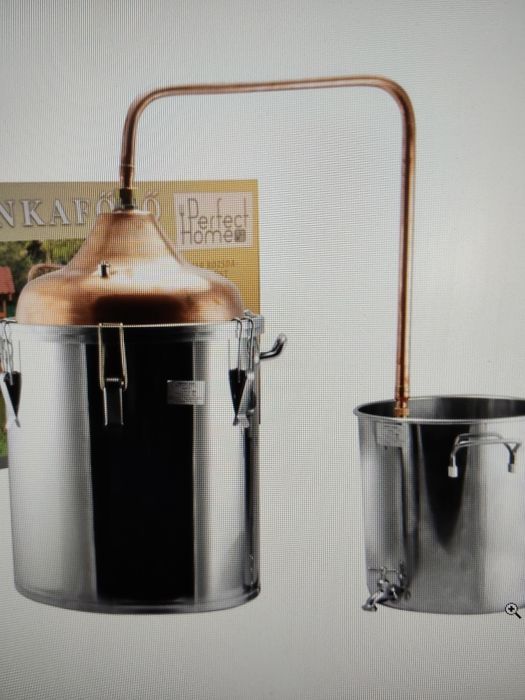 Cazan Țuică complet 98  L inox+ cupru Super Ofertă 4100 lei