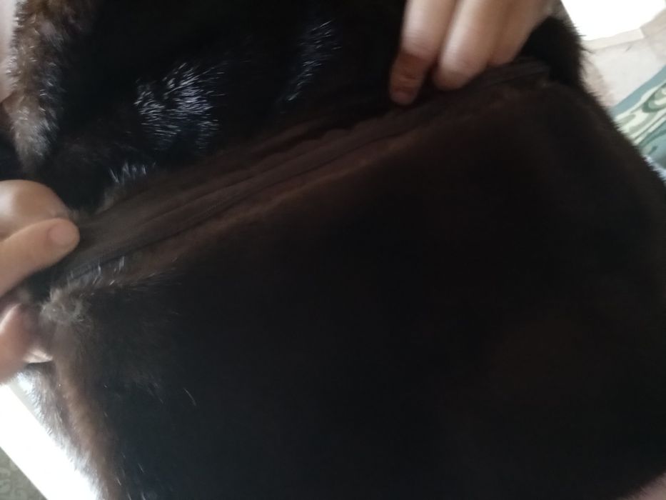 Норкавая шуба натуральный