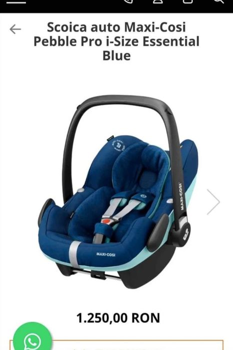 Scoica Maxi cosi pebble pro i size