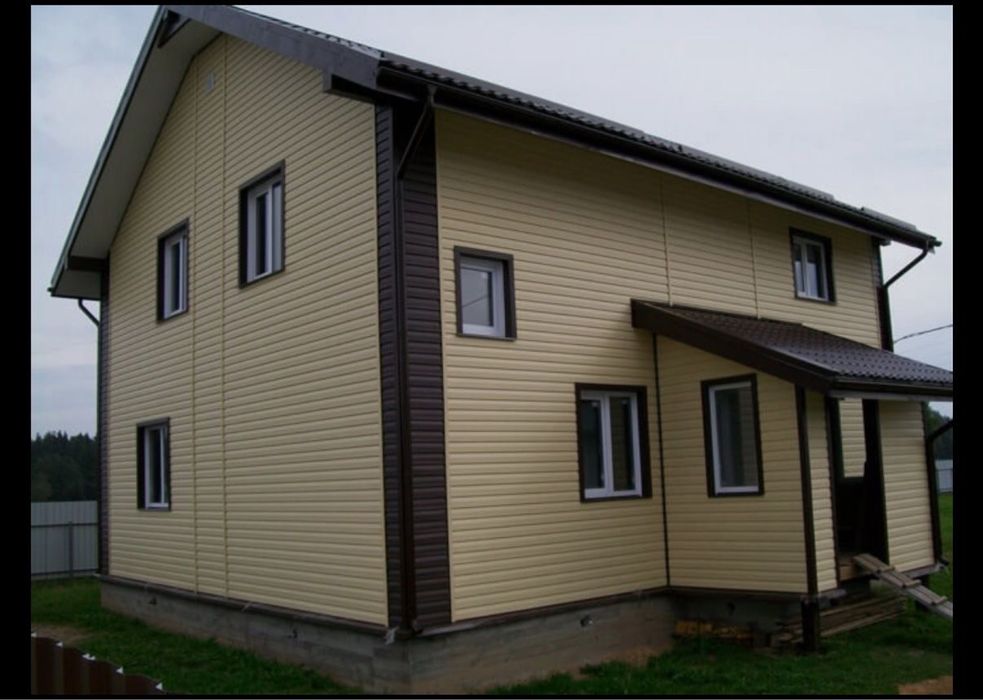 Сайдинг и водосточные системы в одном месте