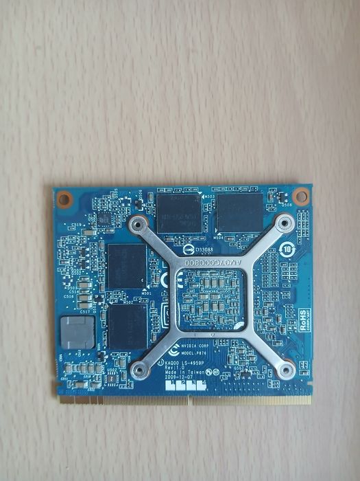 Placa video slot MXM 3 Nvidia  FX1800M