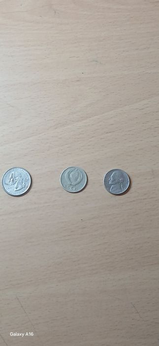 Монеты американские и ссср