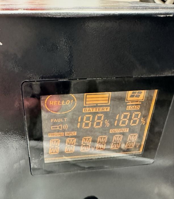 UPS 3000va / 2.3 kW онлайн двойна конверсия