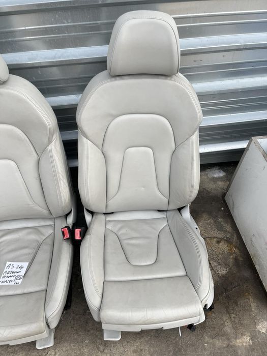 Кожен салон рекаро подгрев AUDI A5 8T Sline 2 вр. надуване Ауди н376