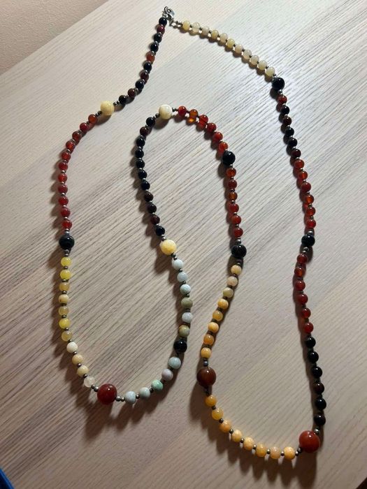 Колиета  ръчно изработени с камъни