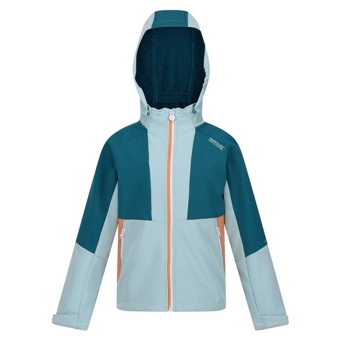 Детско туристическо Softshell яке Regatta Haydenbury Lightweight Water-Repellent размер от 5 до 14 годишни