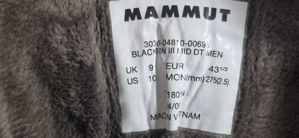 Bocanci Mammut masura 43 Blackfin salomon salewa hiking munte