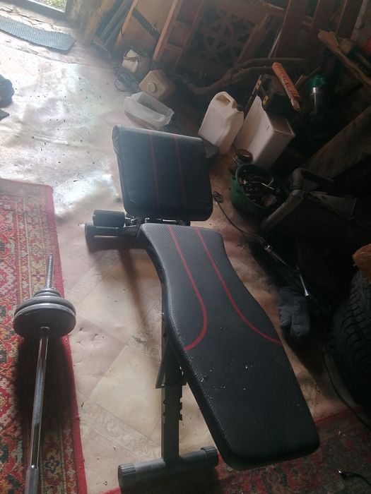 Штанга с лежаком