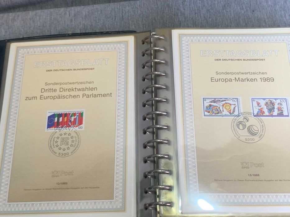 луксозен класьор Германия Първи лист 89-90г