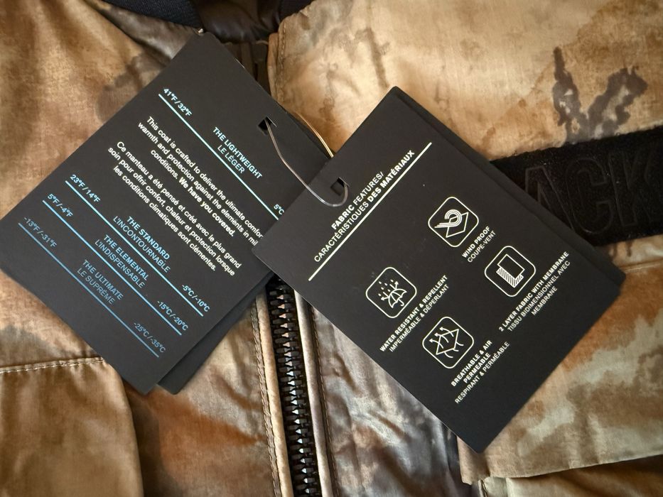 Mackage Baxter Camo Down Bomber Jacket бруталното яке -  L