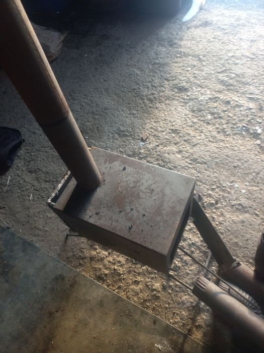 Печка  буржуйка.