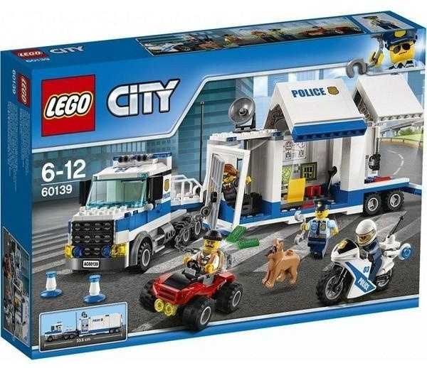 LEGO City 60139 Мобильный командный центр 60160 Передвижная лаборатори