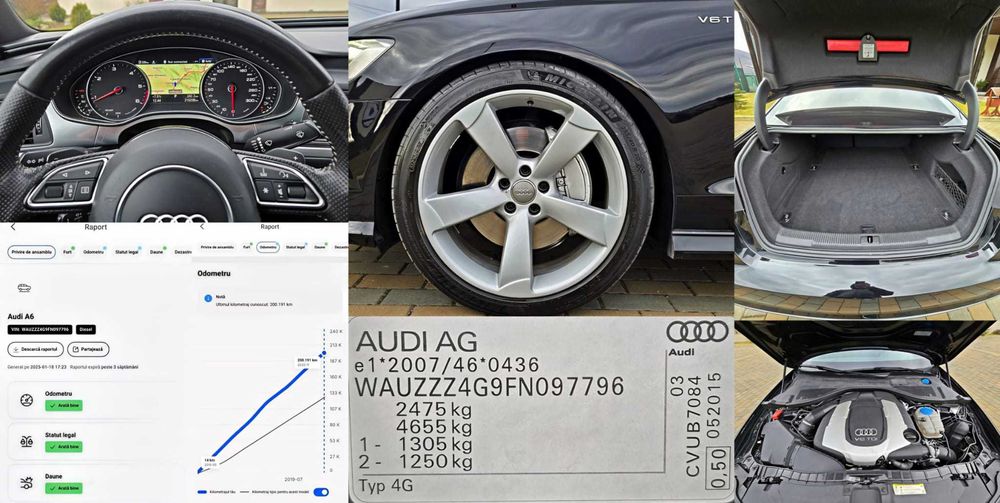 Audi A6 3,0 tdi 2016 Competition 326 cp full accept variante !