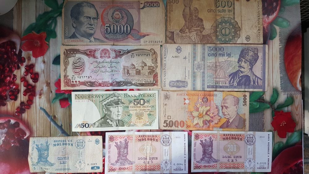 Bani vechi ,romanesti,moldovenesti etc