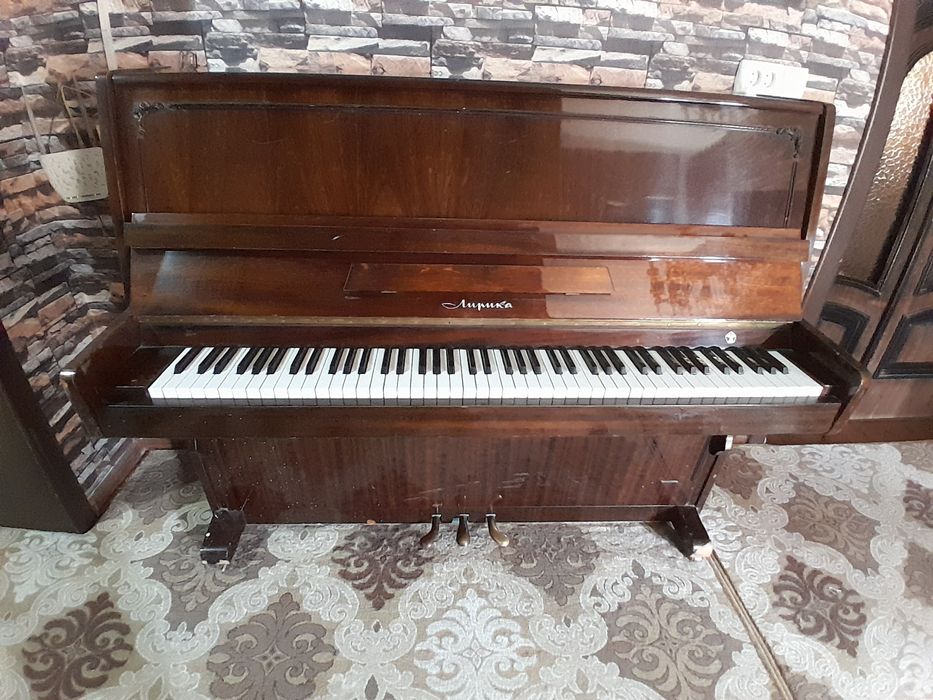 Lirika hamma klavishlari ishlaydi  3 ta pedali