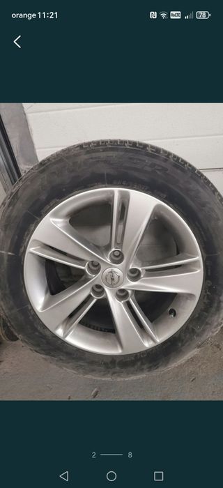 Vând set Jante Insignia B R17