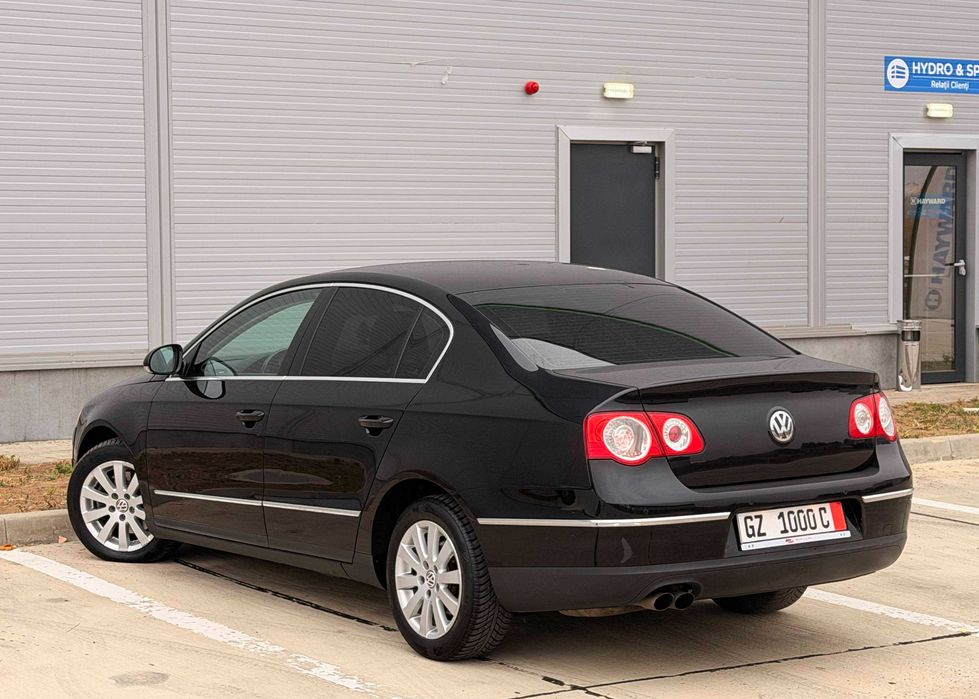 VW Passat B6 2.0tdi 140cp Euro5 CBAB Cutie Automata DSG Clima Noua Navy Pilot Scaune Comfort
