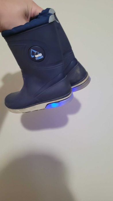 Cizme / cizmulite pentru copii cu lumini Lupilu marime 28 / 29