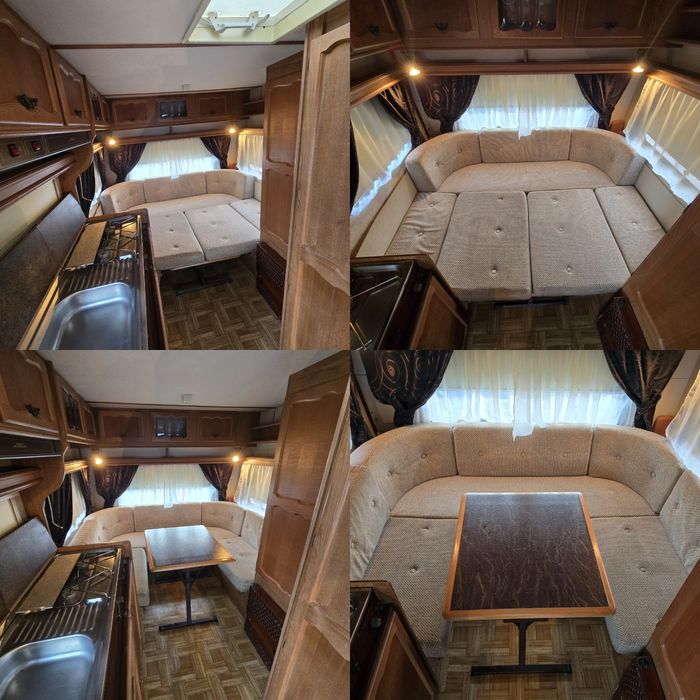 Rulota Münsterland 4 persoane cu Cort in fata/Import Germania/