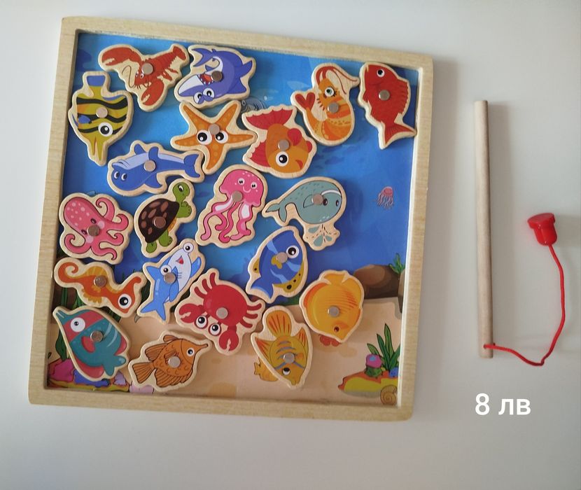 Пъзели, дървени сортери, бебешки играчки