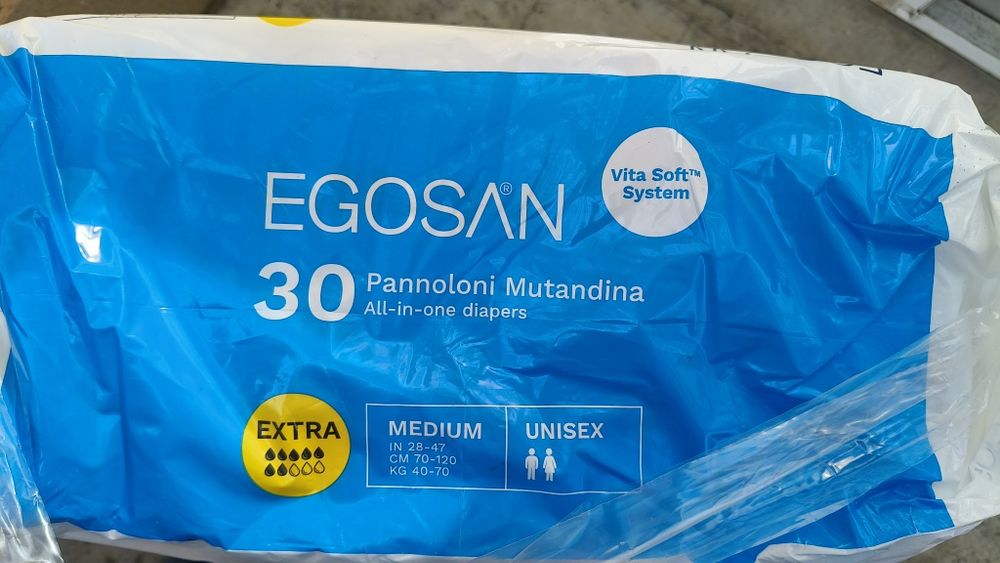 Scutece Egosan adulți mărimea Medium