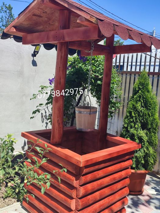 Balansoar rustic lemn