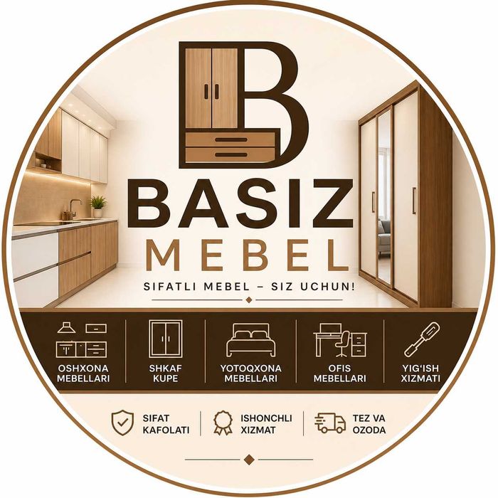 Bazis mebel model,kromka,upakovka,raskroy, smeta, shkaf.  xizmatlar