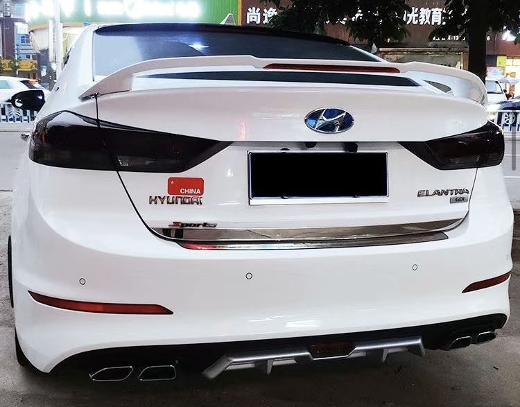 Спойлер hyundai elantra 6