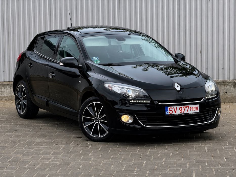 RENAULT MEGANE 07/2013 BOSE RAR EFECTUAT‼️1.6 dCi Bi-Xenon Trapă Piele Navigatie Led‼️RATE/CASH/Garantie Parc Auto